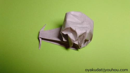 折り紙でカタツムリの折り方 簡単なものから難しい立体の作り方まで お役立ちインフォ