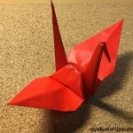 折り紙で鶴の平面で簡単な折り方と難しい立体の作り方!種類やコツも